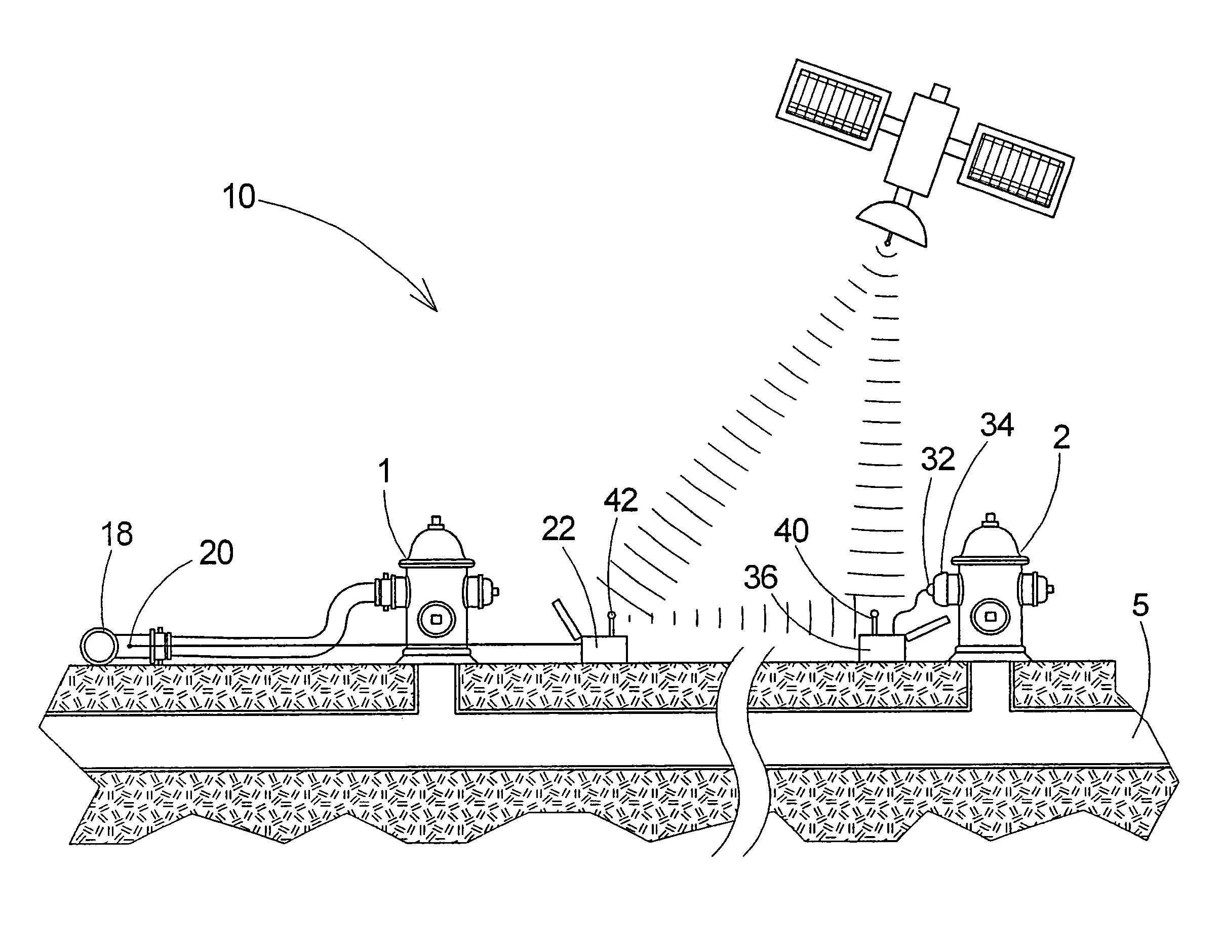 Flow testing system for fluid networks