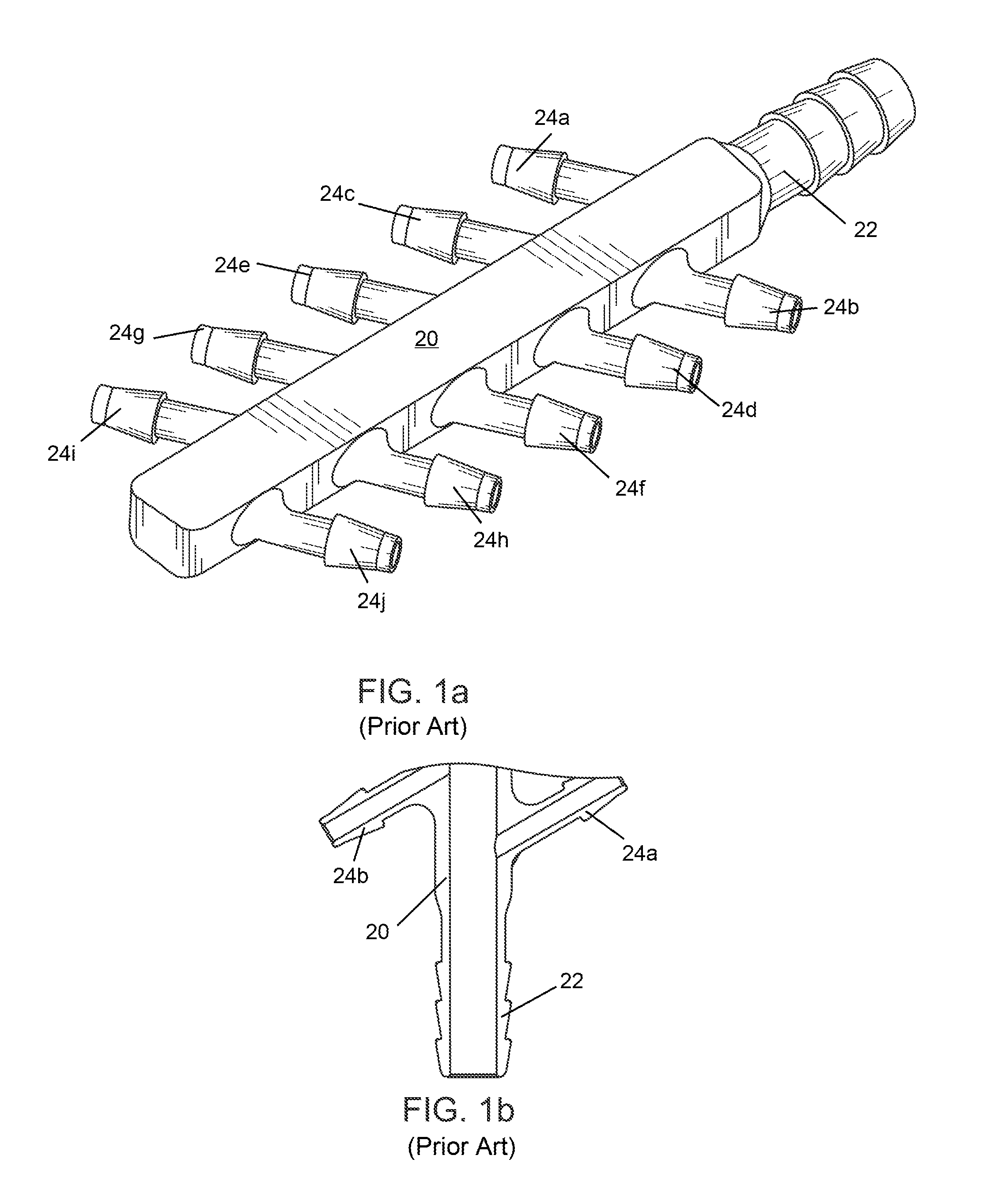 Flexible fitting for heat exchanging garments