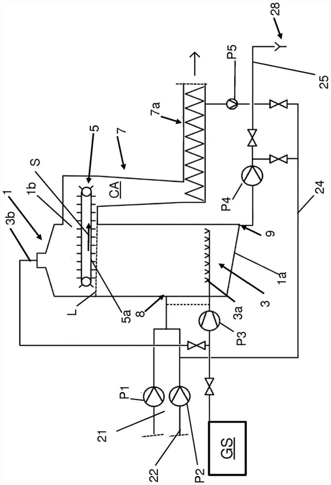 Method and system for separating precipitate from liquid