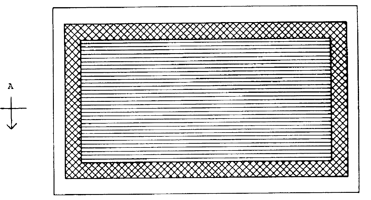 Fixed vacuum insulation panel