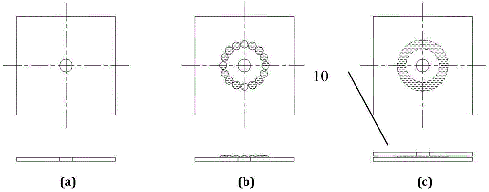 Arc weld bonding connecting system and method for dissimilar metals