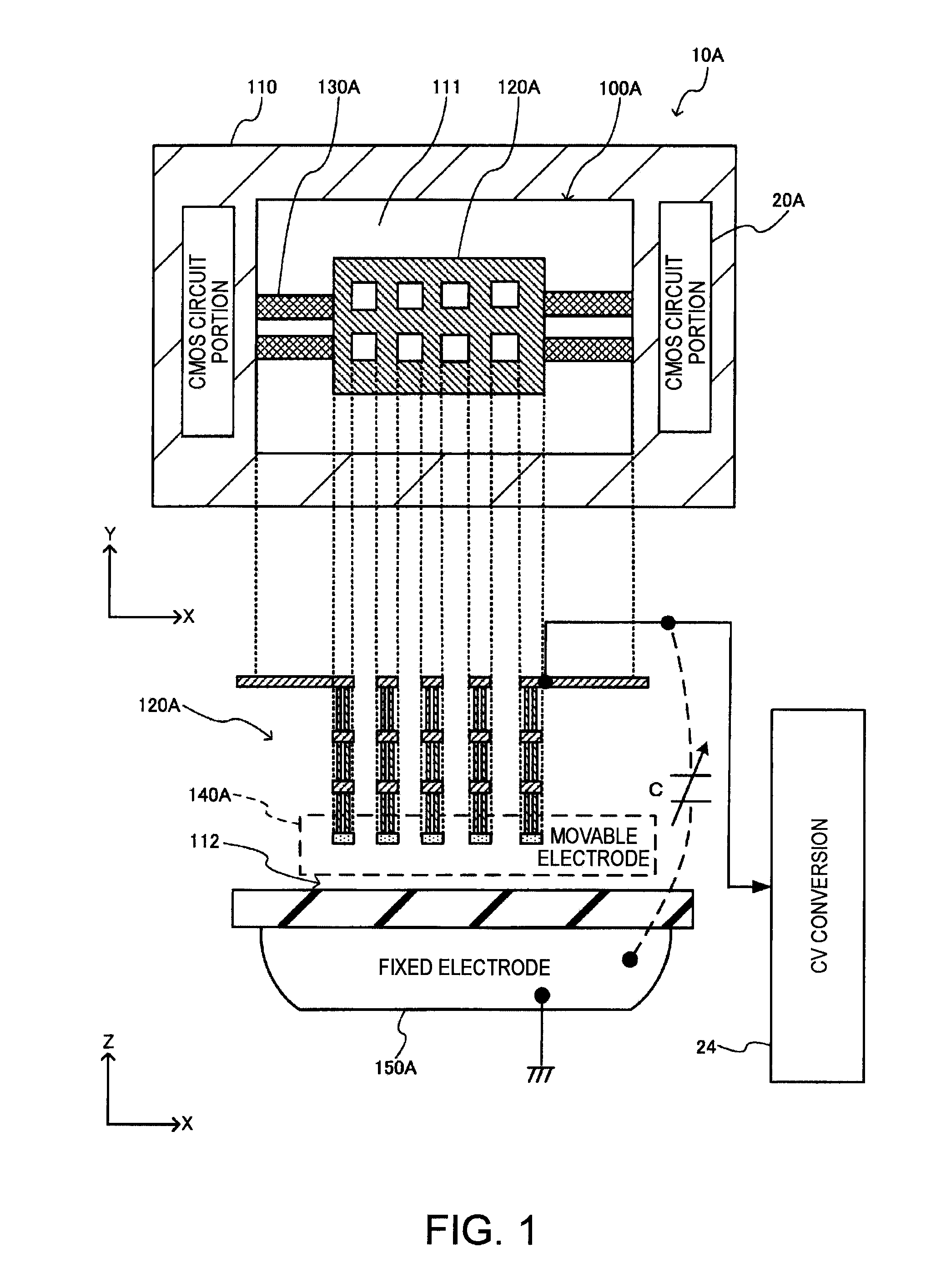 MEMS sensor, method of manufacturing MEMS sensor, and electronic apparatus