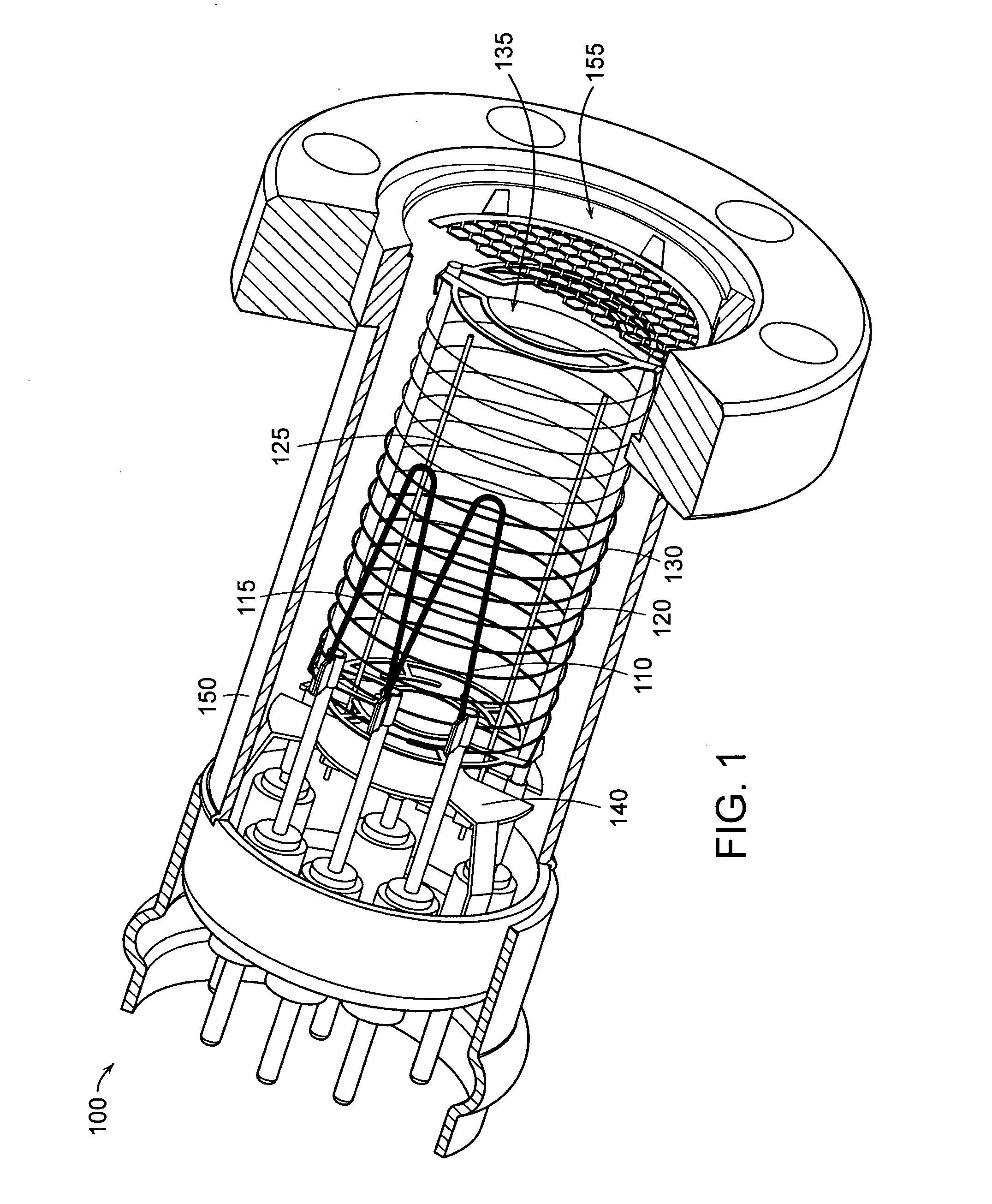 Method and apparatus for maintaining emission capabilities of hot cathodes in harsh environments