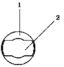 Integrated thread passing device beneficial to arthroscopic ligament insertion fracture surgery