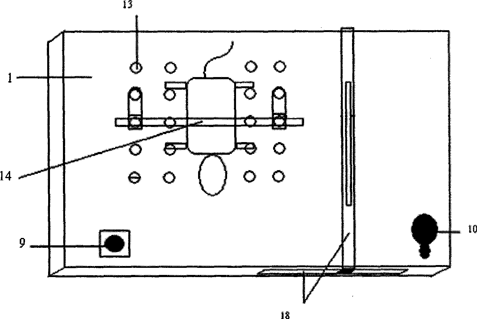 Device for causing injury of laboratory animal