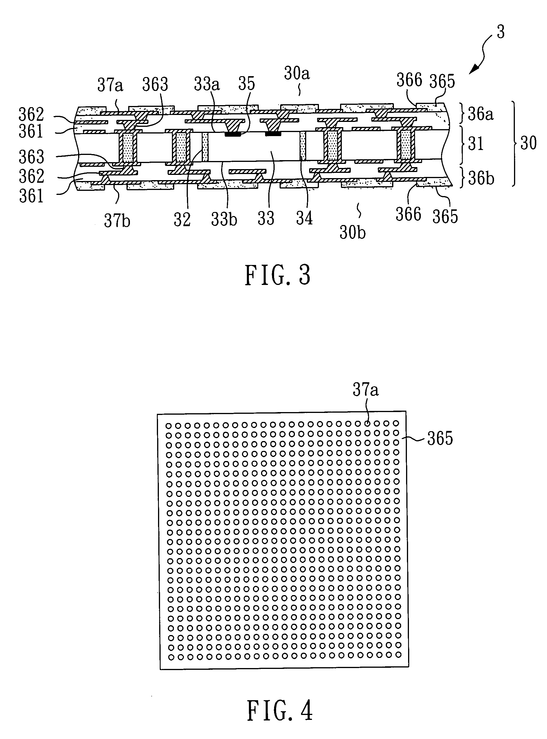 Stacked package module