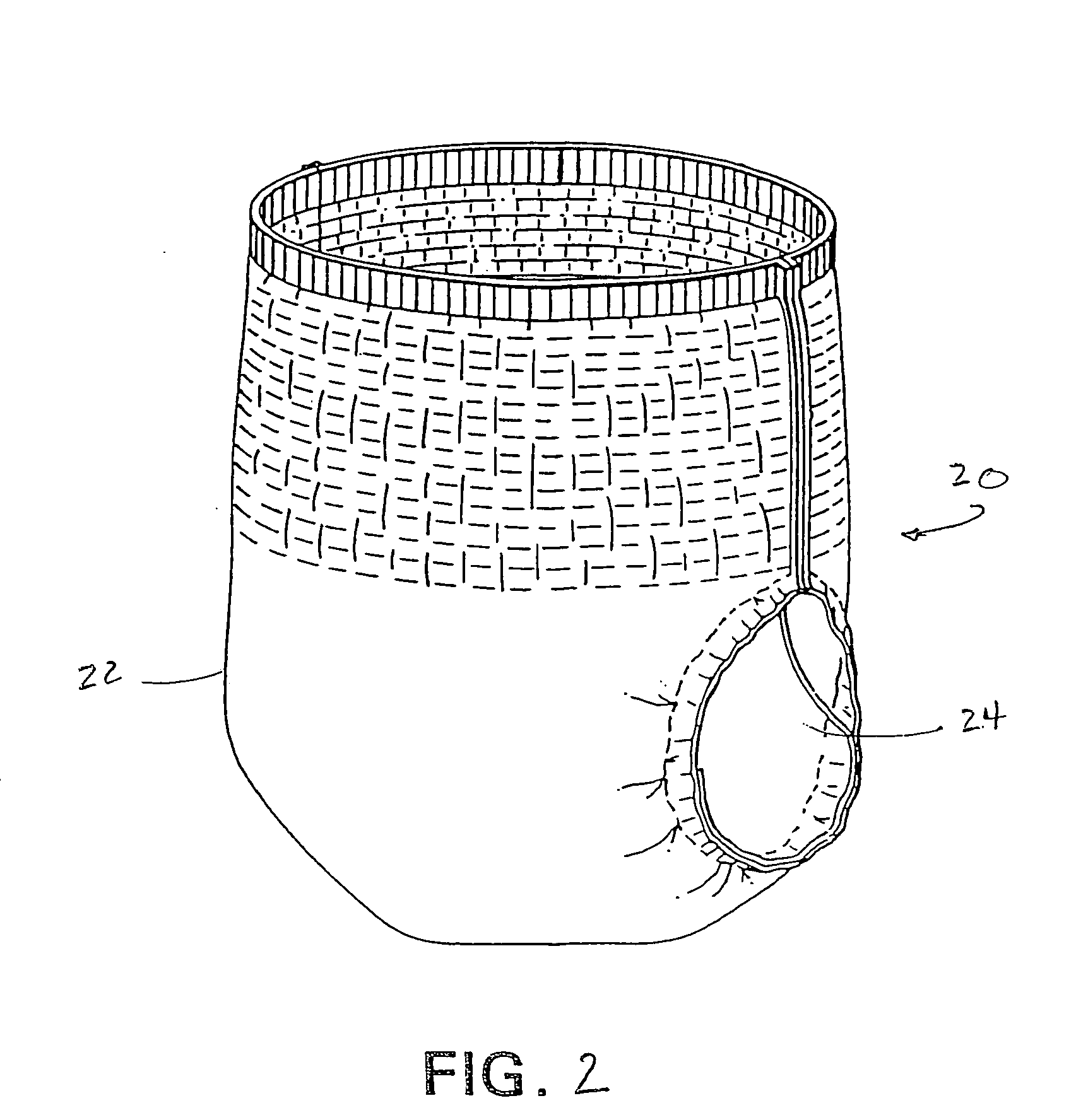 Personal care products with visual indicator of vaginitis