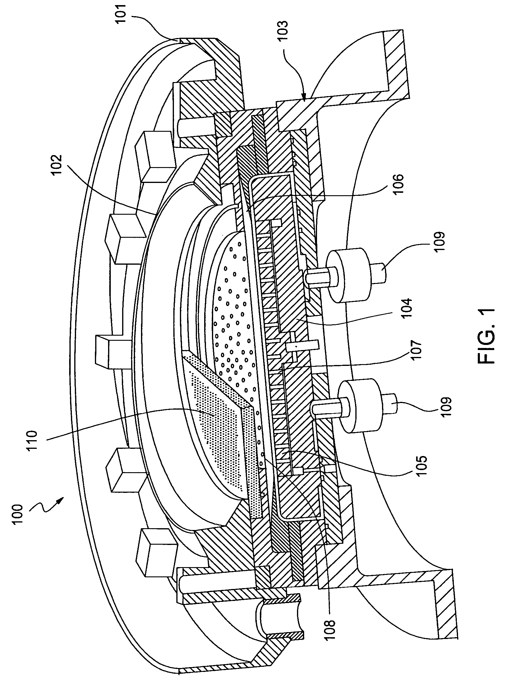 In-situ profile measurement in an electroplating process