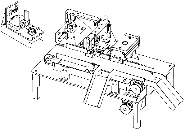 Working method of instrument semi-automatic test fixture