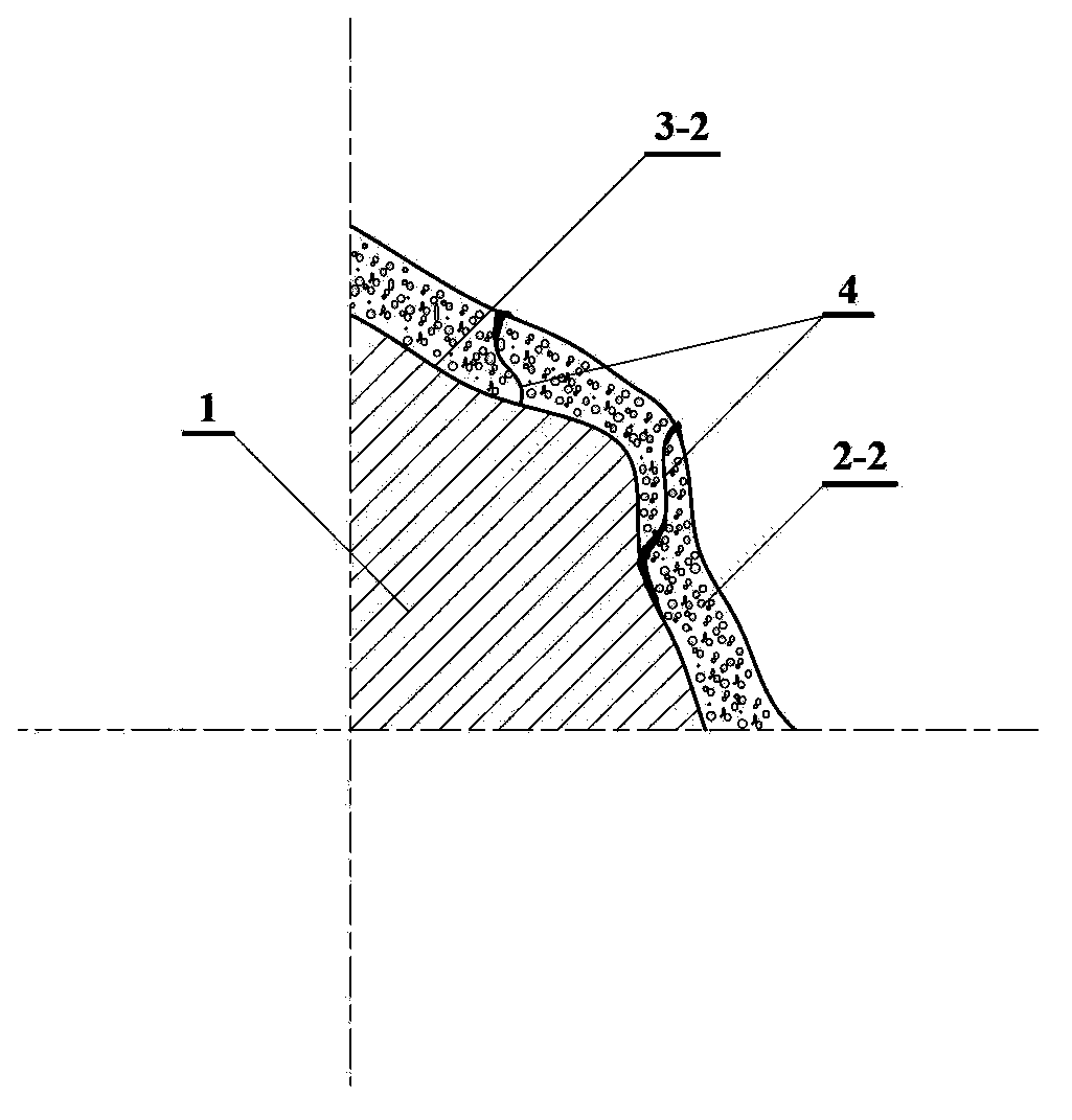 Colored sand capable of coloring by reaction and its preparation method