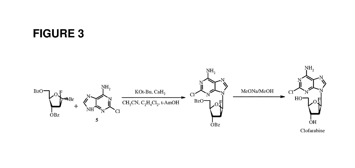 Method for the synthesis of clofarabine