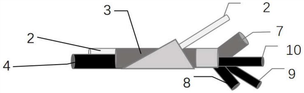 Ureteroscope capable of achieving water circulation