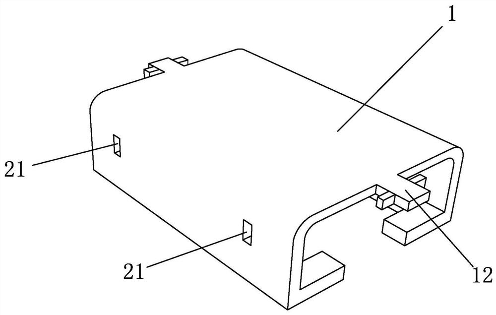 A large-scale air purification equipment external pipeline laying device