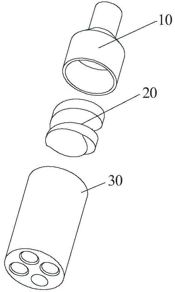 Flow divider, heat exchanger and air conditioner