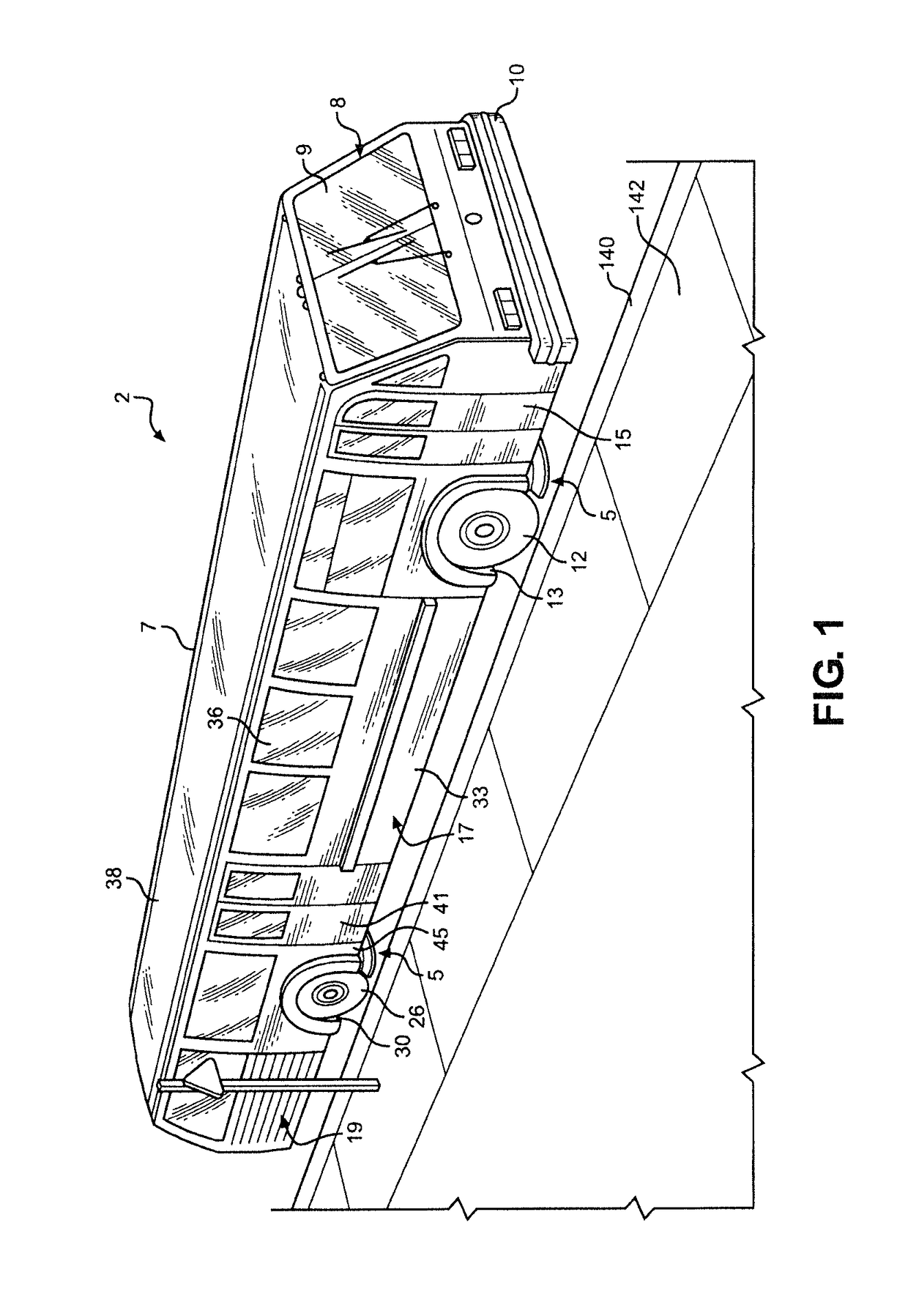 Telescoping vehicle safety guard