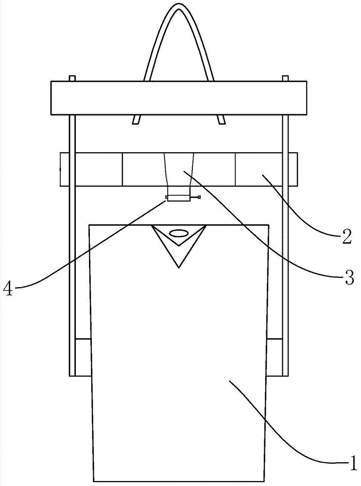 Novel melted iron inoculation device