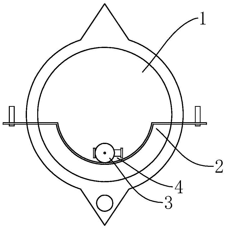 Novel melted iron inoculation device