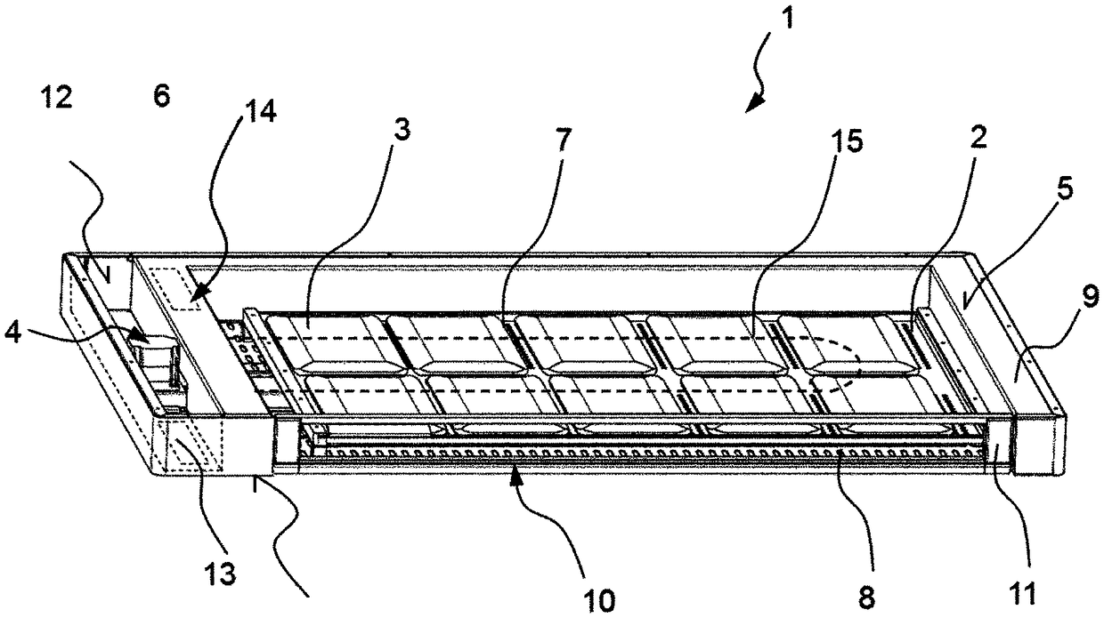 Agitator unit for use with a blood product storage system and blood product storage system