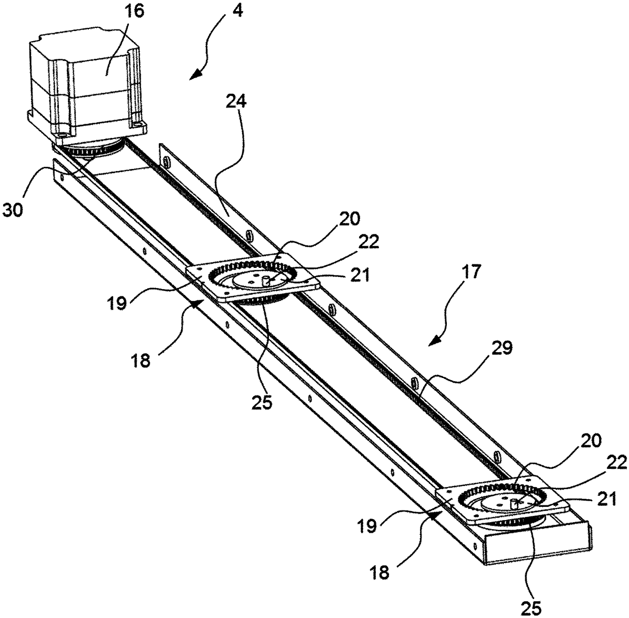 Agitator unit for use with a blood product storage system and blood product storage system