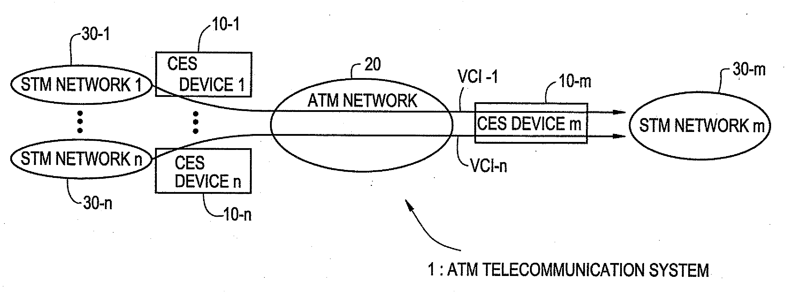 Device for reassembling cell data device for circuit emulation service and method of ATM synchronization control