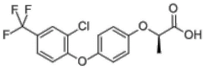 Mixed herbicide containing sulfentrazone and haloxyfop-R-methyl