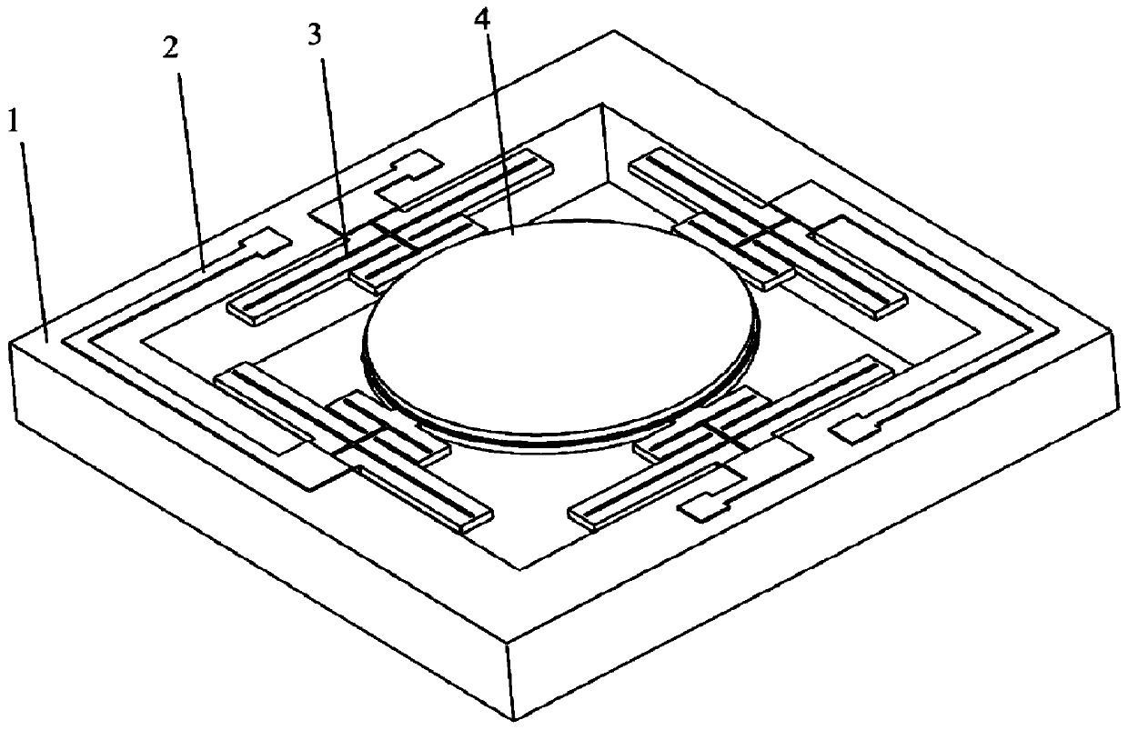 Thermally driven deformable micromirror