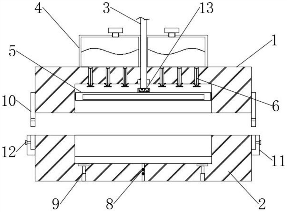 Die for high-strength ratchet shaft machining, and machining process thereof