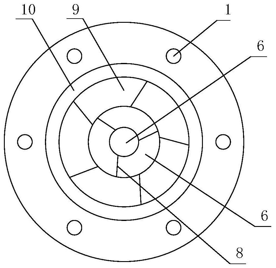 Oxygen jet multi-stage dispersion combustion roaster