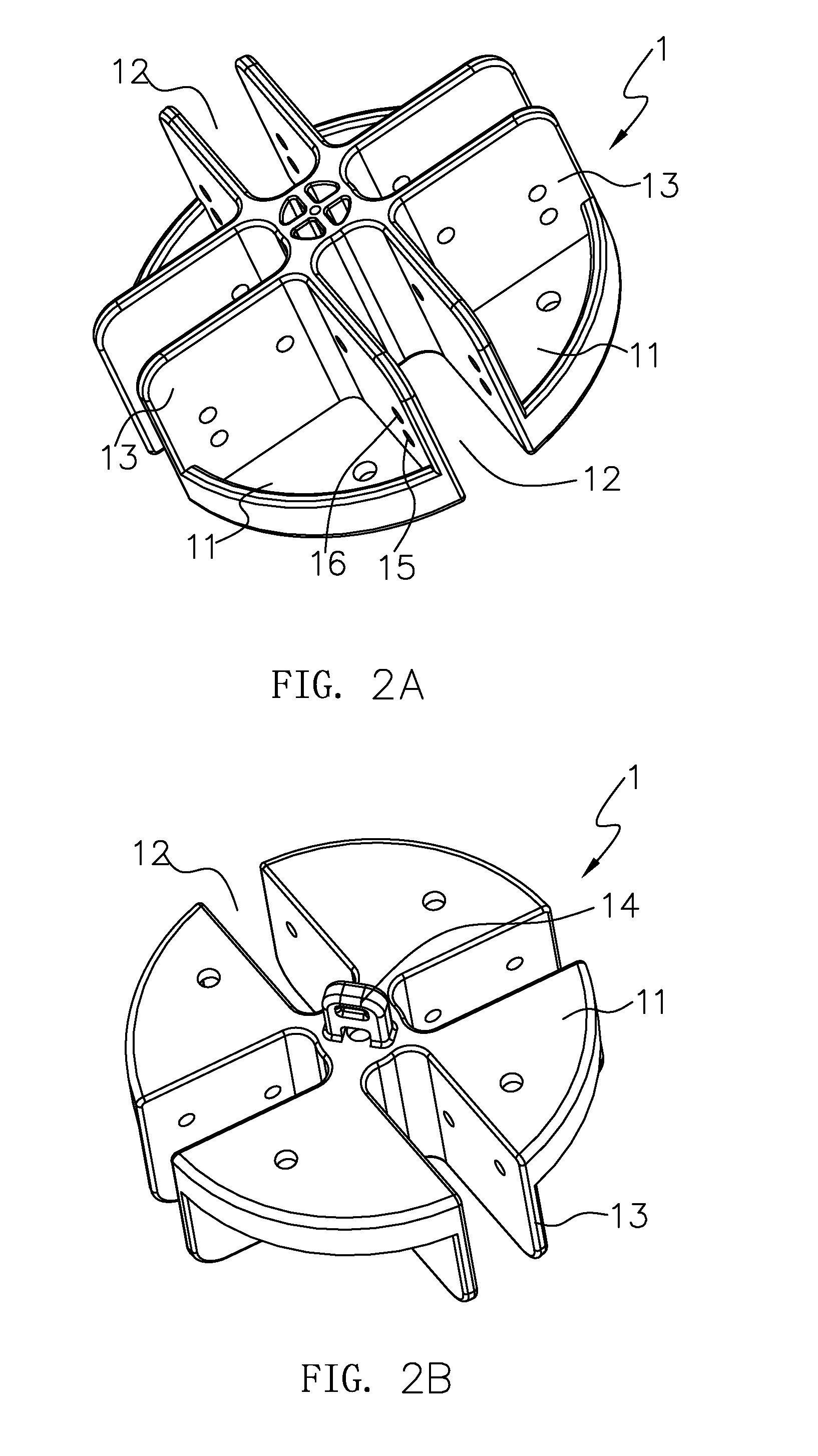 Top support structure of tent frame