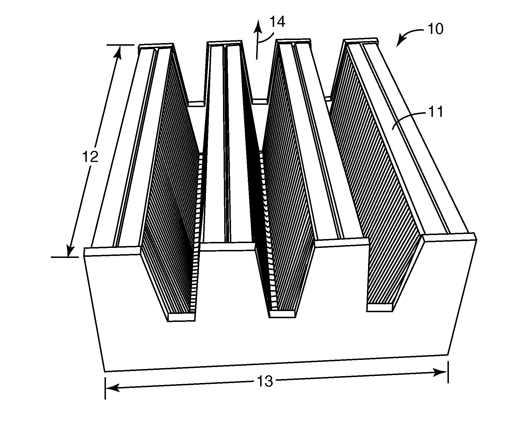 High efficiency HVAC filter