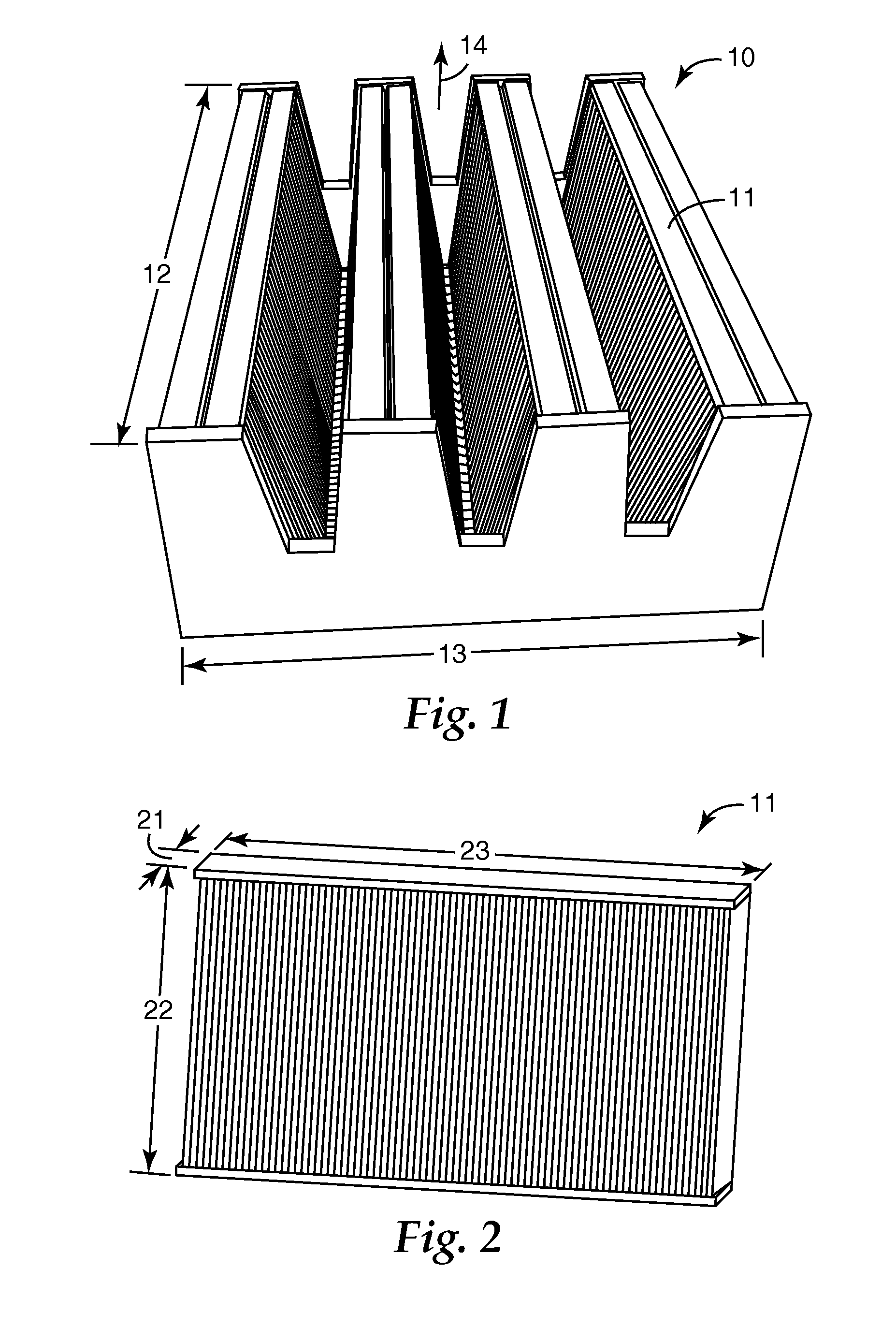 High efficiency HVAC filter