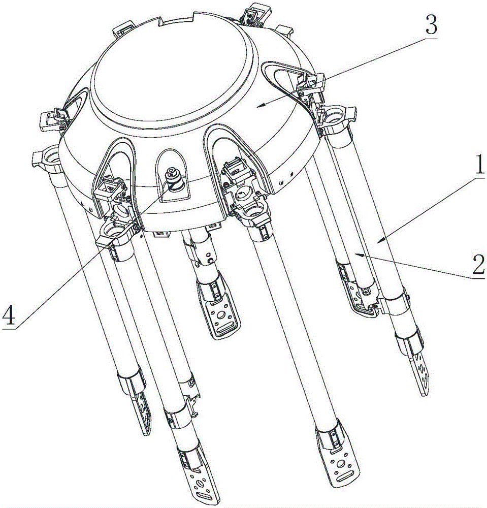 Stable multi-shaft unmanned aerial vehicle