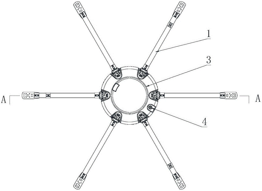 Stable multi-shaft unmanned aerial vehicle