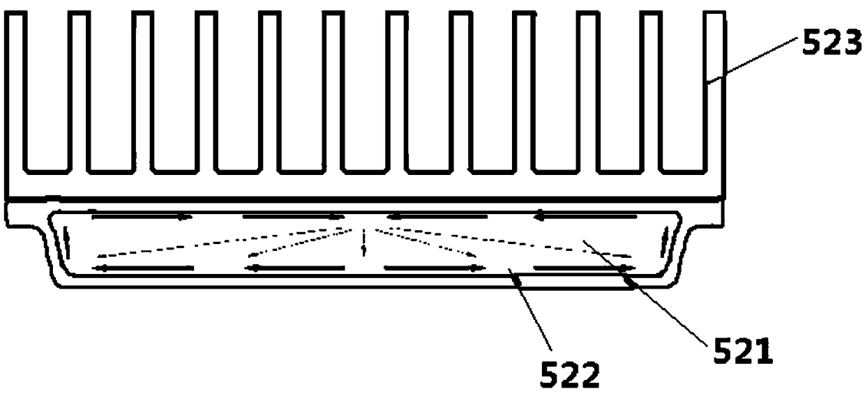 Circulatory spraying heat exchange system