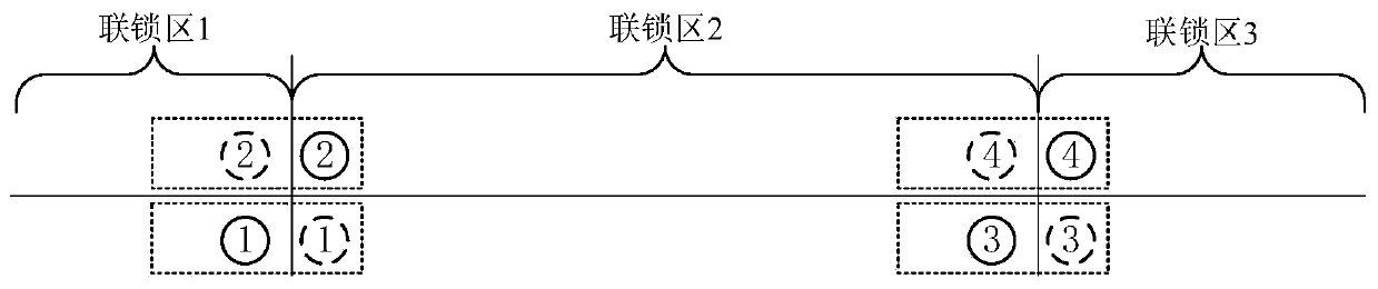 SPKS cross-interlocking area protection method and device, electronic equipment and storage medium