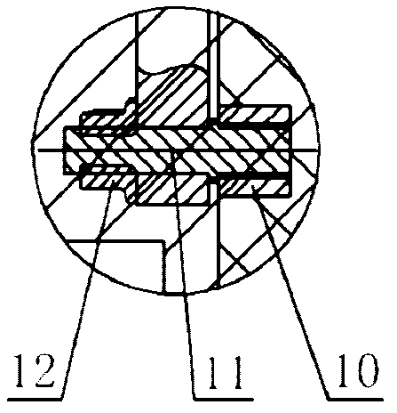 Bionic squirm type pipeline travelling mechanism and control method thereof