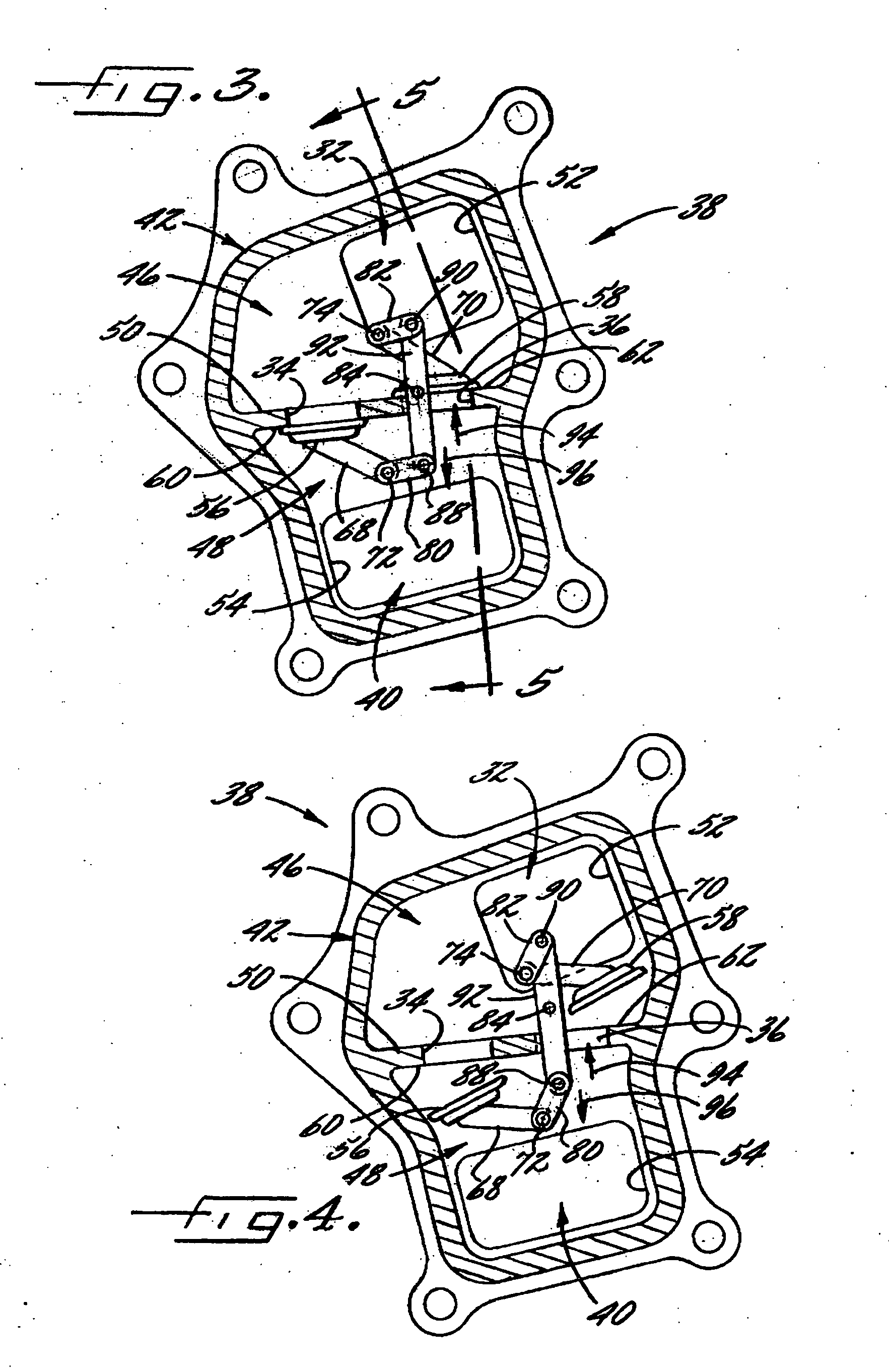 Wastegate valve and associated method