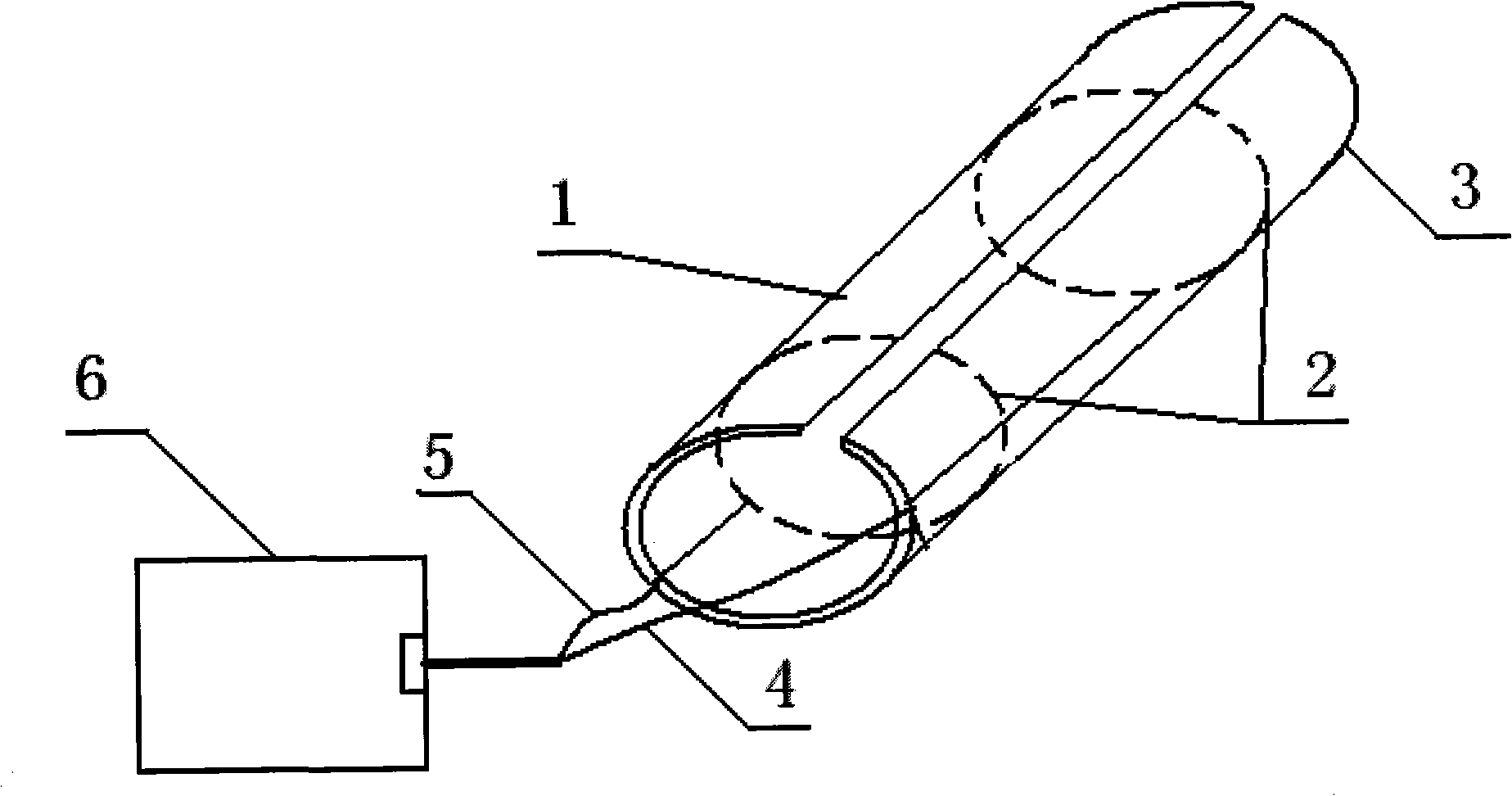 Embedded nerve electrode for recovering eyes-closed function and control system