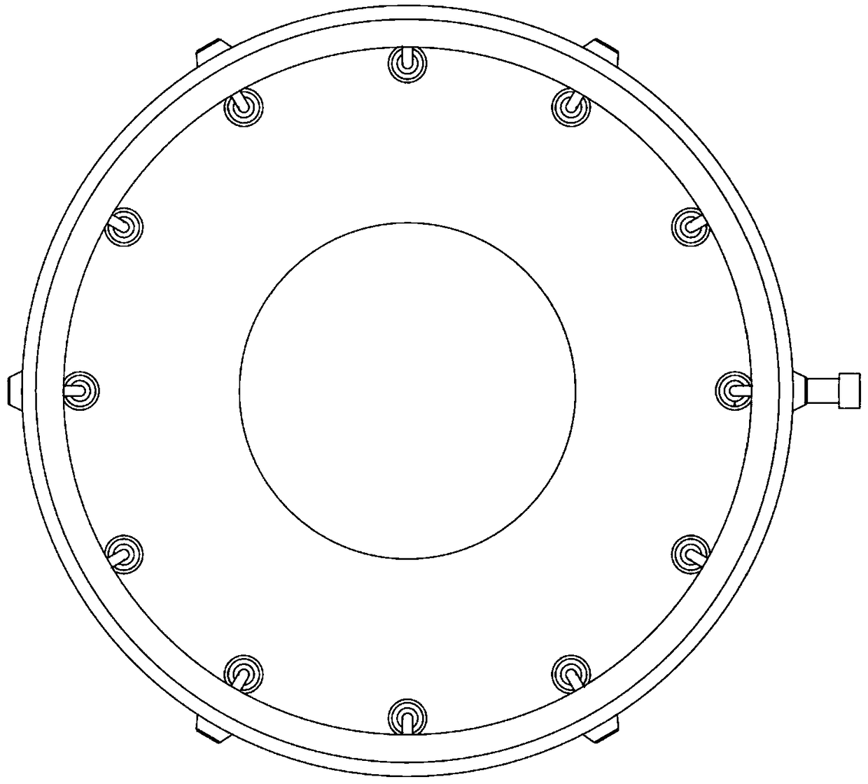 Mini type turbine engine combustion chamber