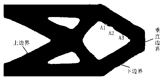 Topological optimization design method of self-supporting structure for additive manufacturing