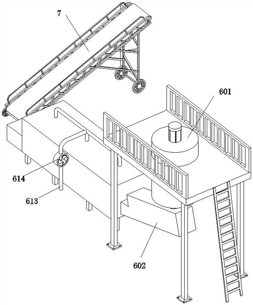 River sewage treatment equipment with sludge residue storage treatment function