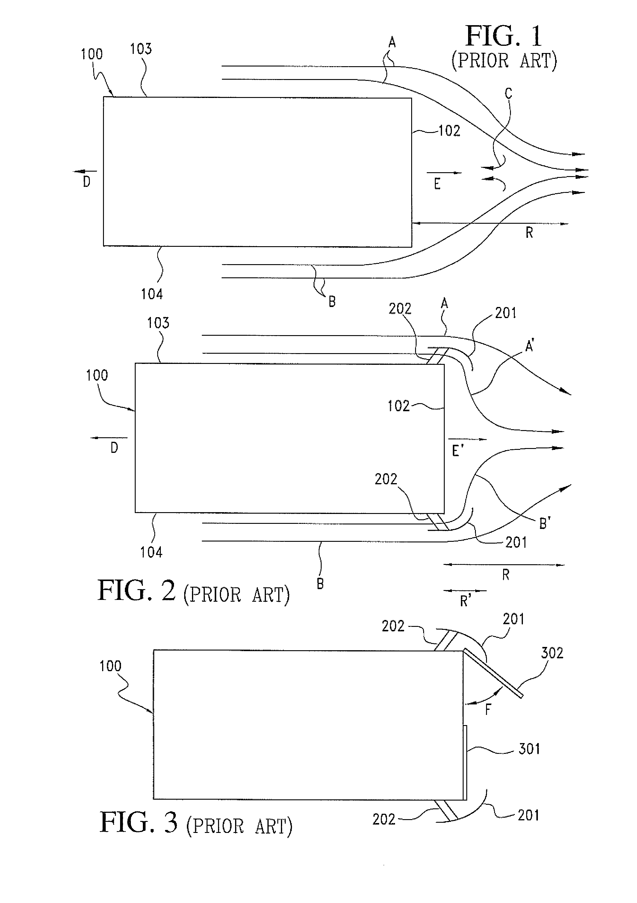 Apparatus for reducing drag on vehicles with planar rear surfaces