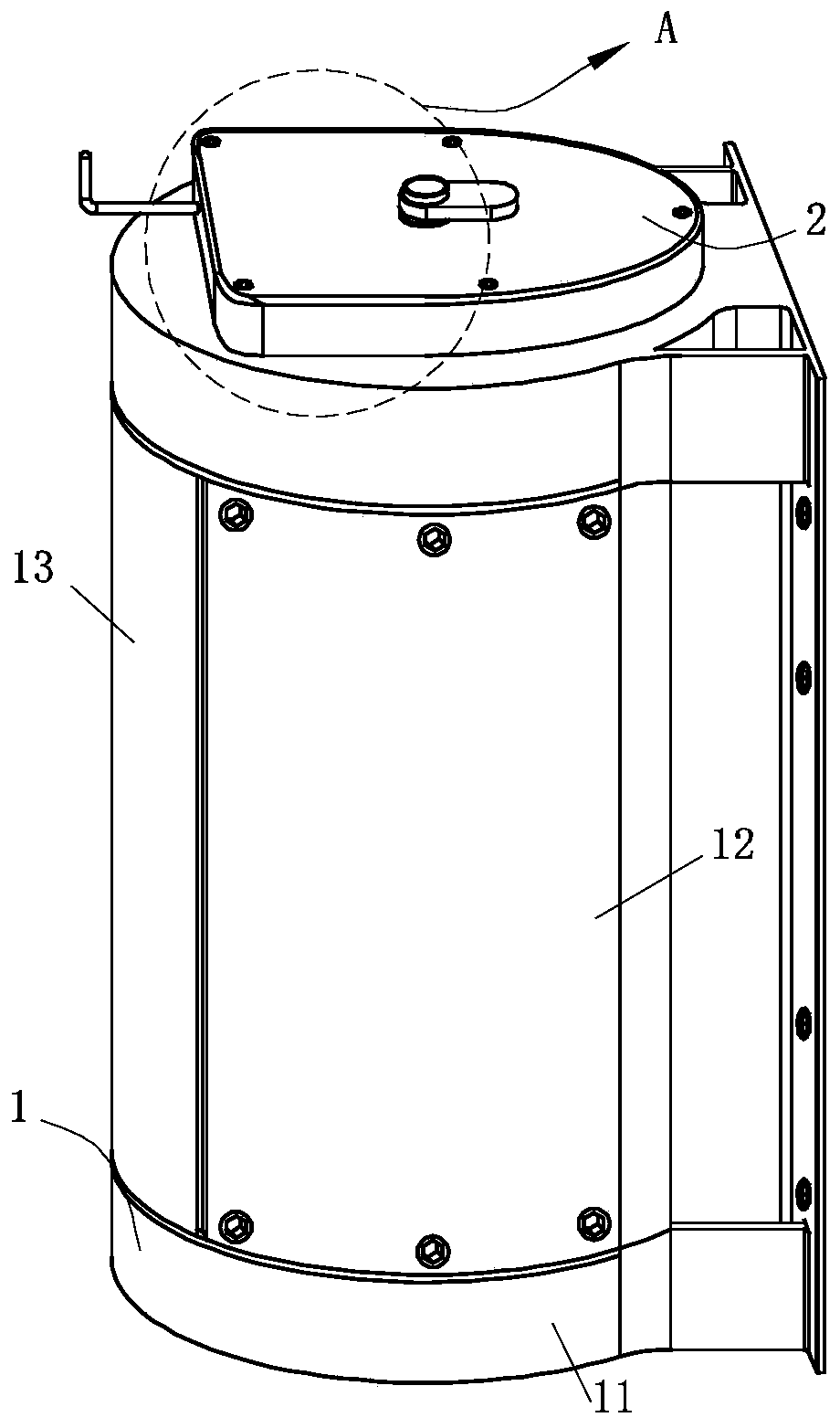 Filter element replacement visual water purification equipment