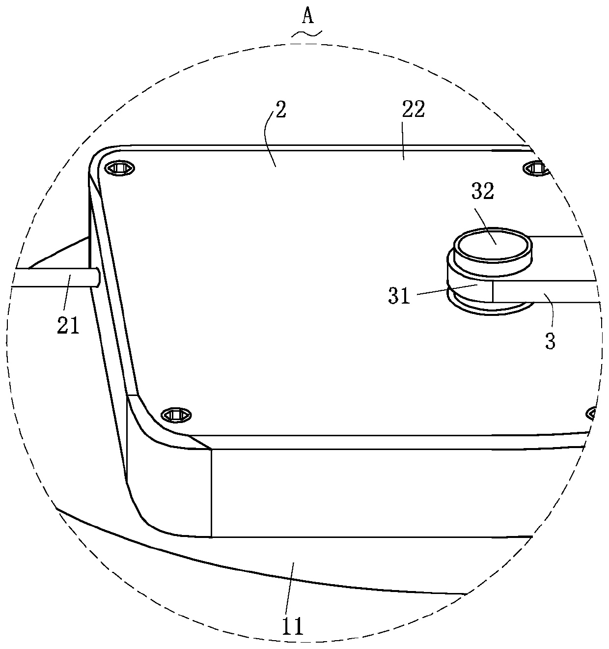 Filter element replacement visual water purification equipment