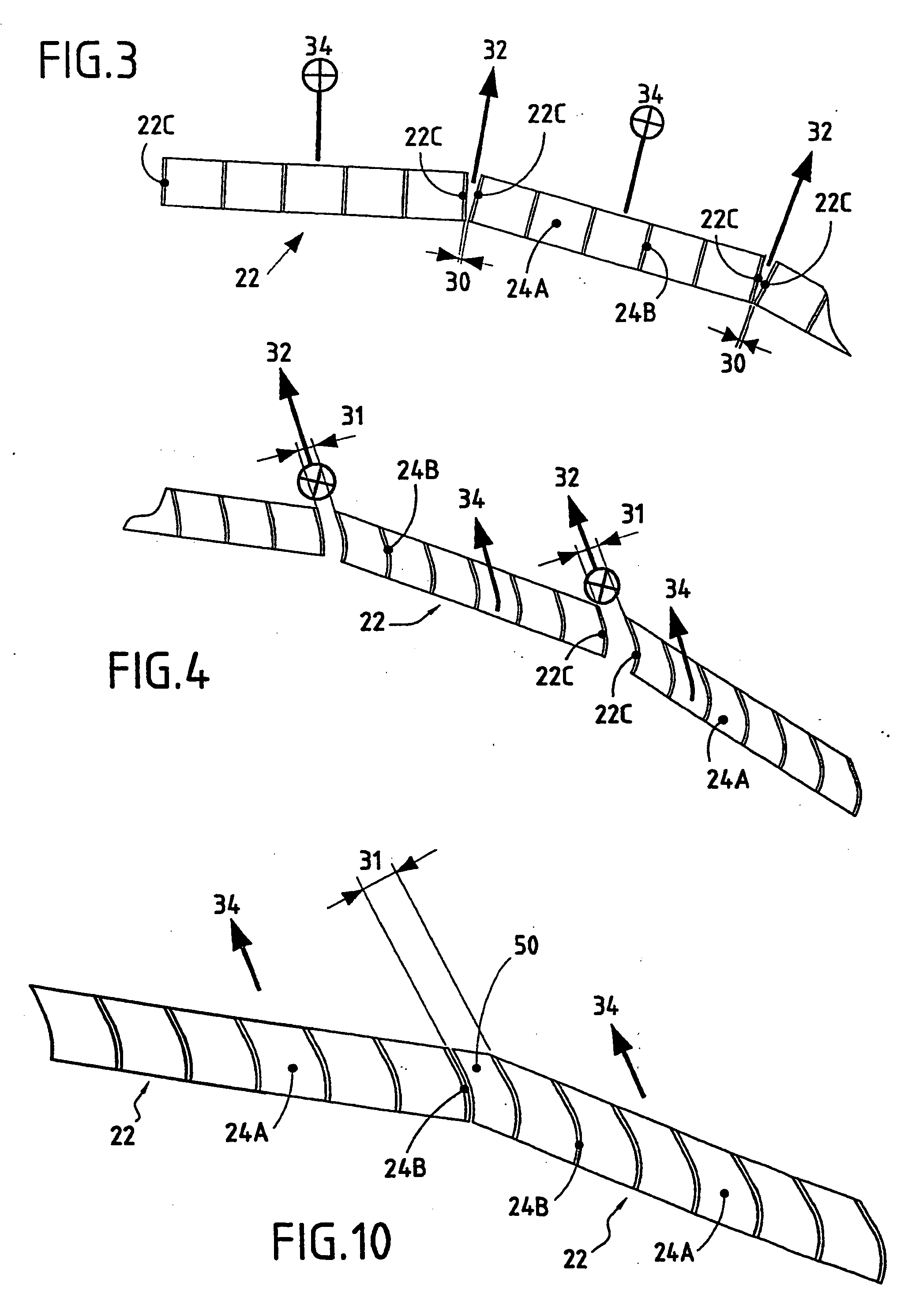 Thrust reverser comprising optimised deflector gratings