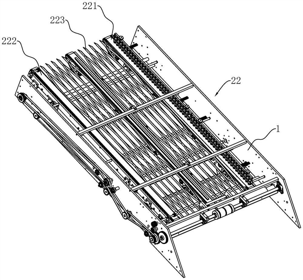 Surface paper conveying mechanism of paper mounting machine and paper mounting machine thereof