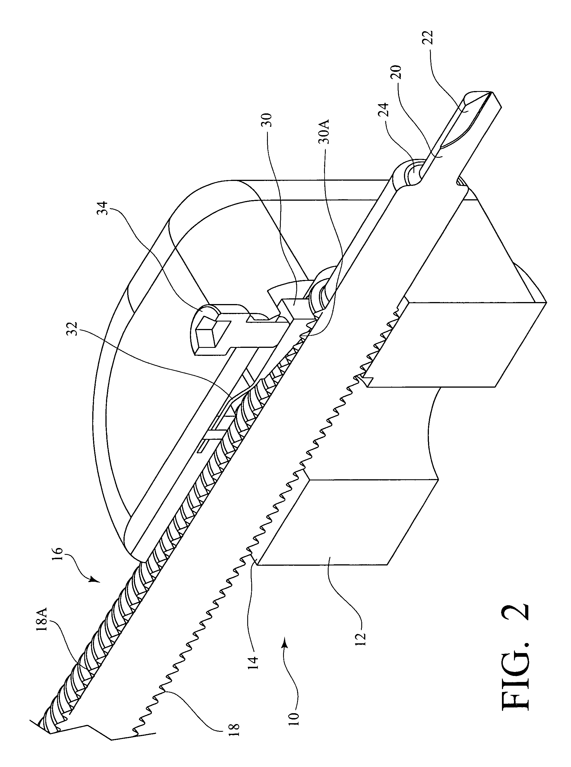 Rapidly adjustable threaded pin clamp