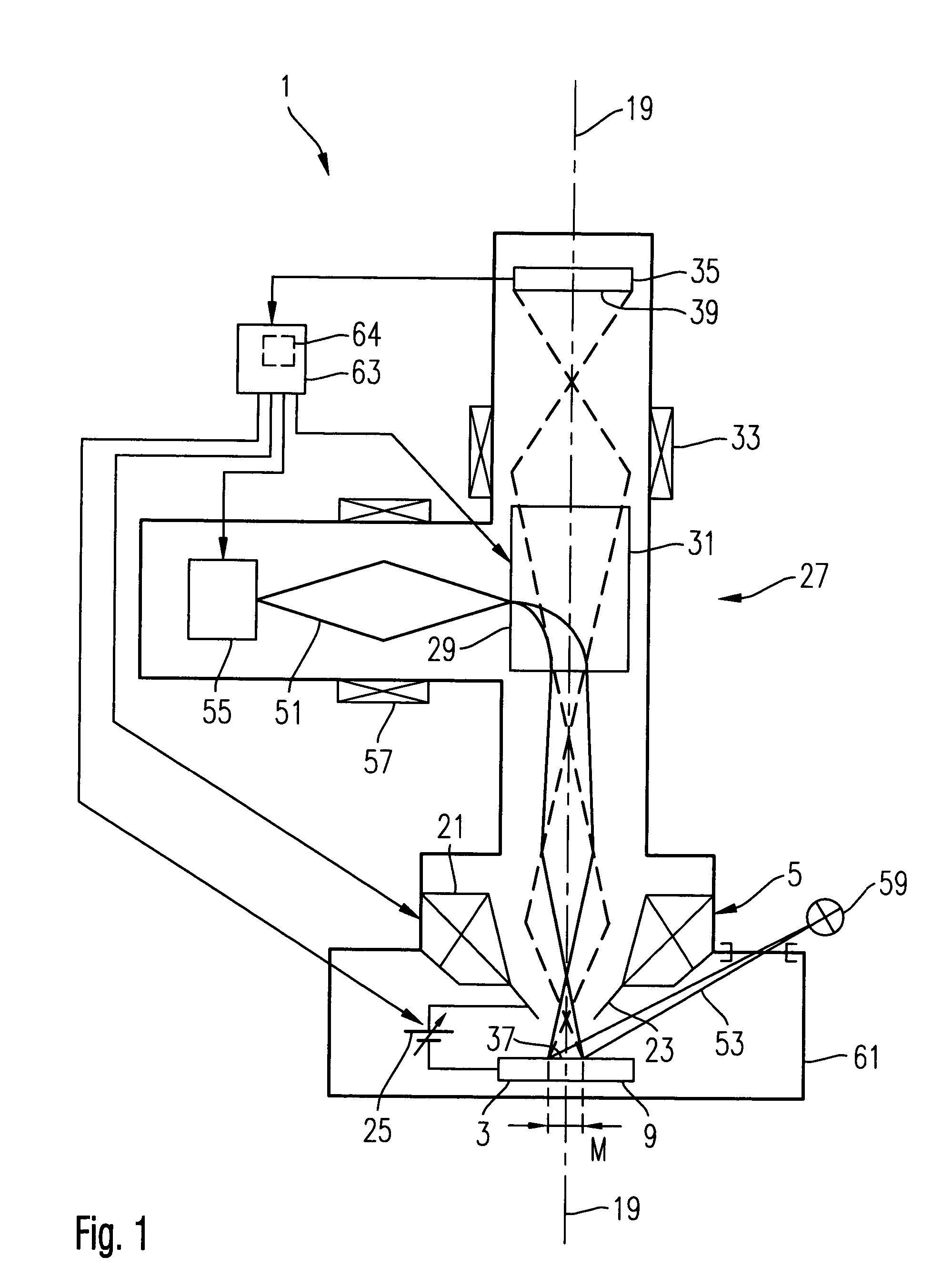 Method for the electron-microscopic observation of a semiconductor arrangement and apparatus therefor