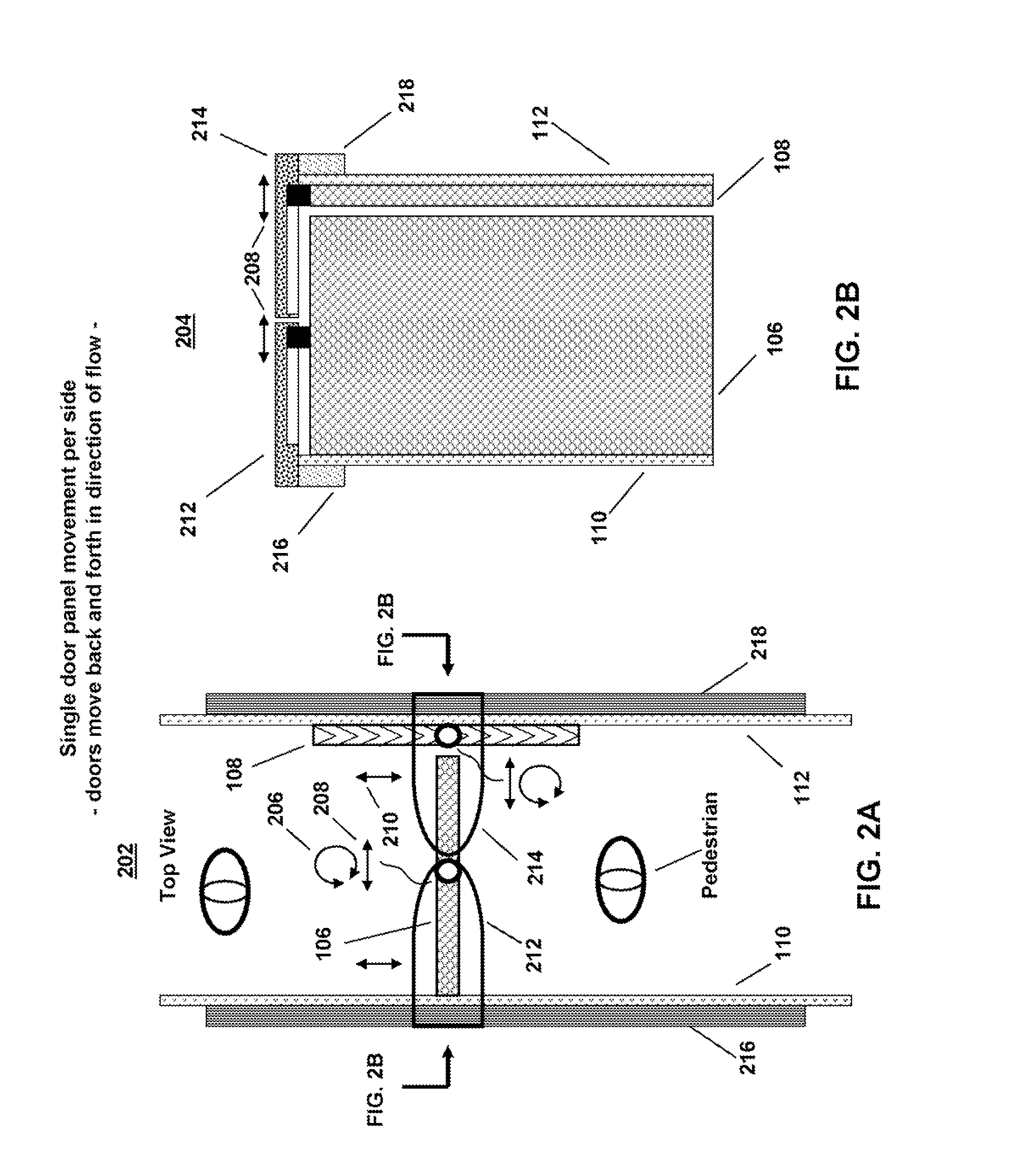 High traffic flow robotic entrance portal for secure access