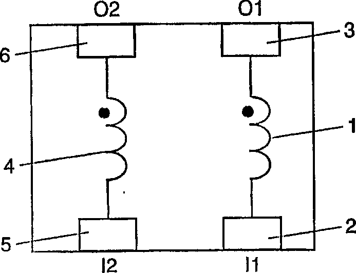 Multiple choke coil and electronic equipment using the same